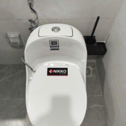 Nắp bồn cầu hình trứng rửa cơ Nikko P6005 13 Nắp bồn cầu hình trứng rửa cơ Nikko P6005