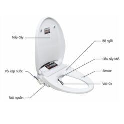 Nắp rửa bồn cầu điện tử thông minh Nikko P79073