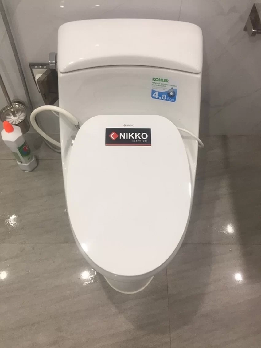 Nắp rửa điện tử thông minh cho bồn cầu Nikko P69062 18 Nắp rửa điện tử thông minh cho bồn cầu Nikko P69062