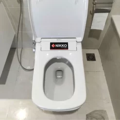 Nắp rửa điện tử thông minh cho bồn cầu Nikko P69162 14 Nắp rửa điện tử thông minh cho bồn cầu Nikko P69162