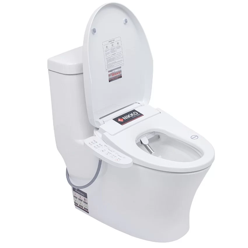 Nắp rửa điện tử thông minh cho bồn cầu Nikko P79071 9 Nắp rửa điện tử thông minh cho bồn cầu Nikko P79071