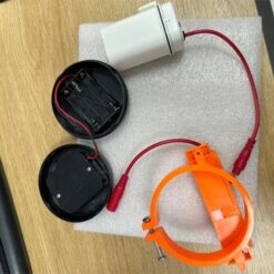 Nút xả bồn cầu cảm ứng hồng ngoại không chạm xả tự động MKX-0200 (Pin)