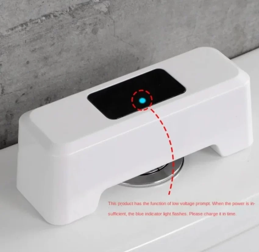 Nút xả bồn cầu Miken MKX-MT1 Nút xả bồn cầu cảm ứng hồng ngoại tự động Miken MKX-MT1 - Ảnh 1
