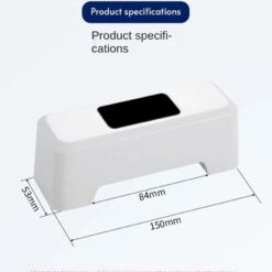 Nút xả bồn cầu cảm ứng hồng ngoại tự động Miken MKX-MT1 (Pin)