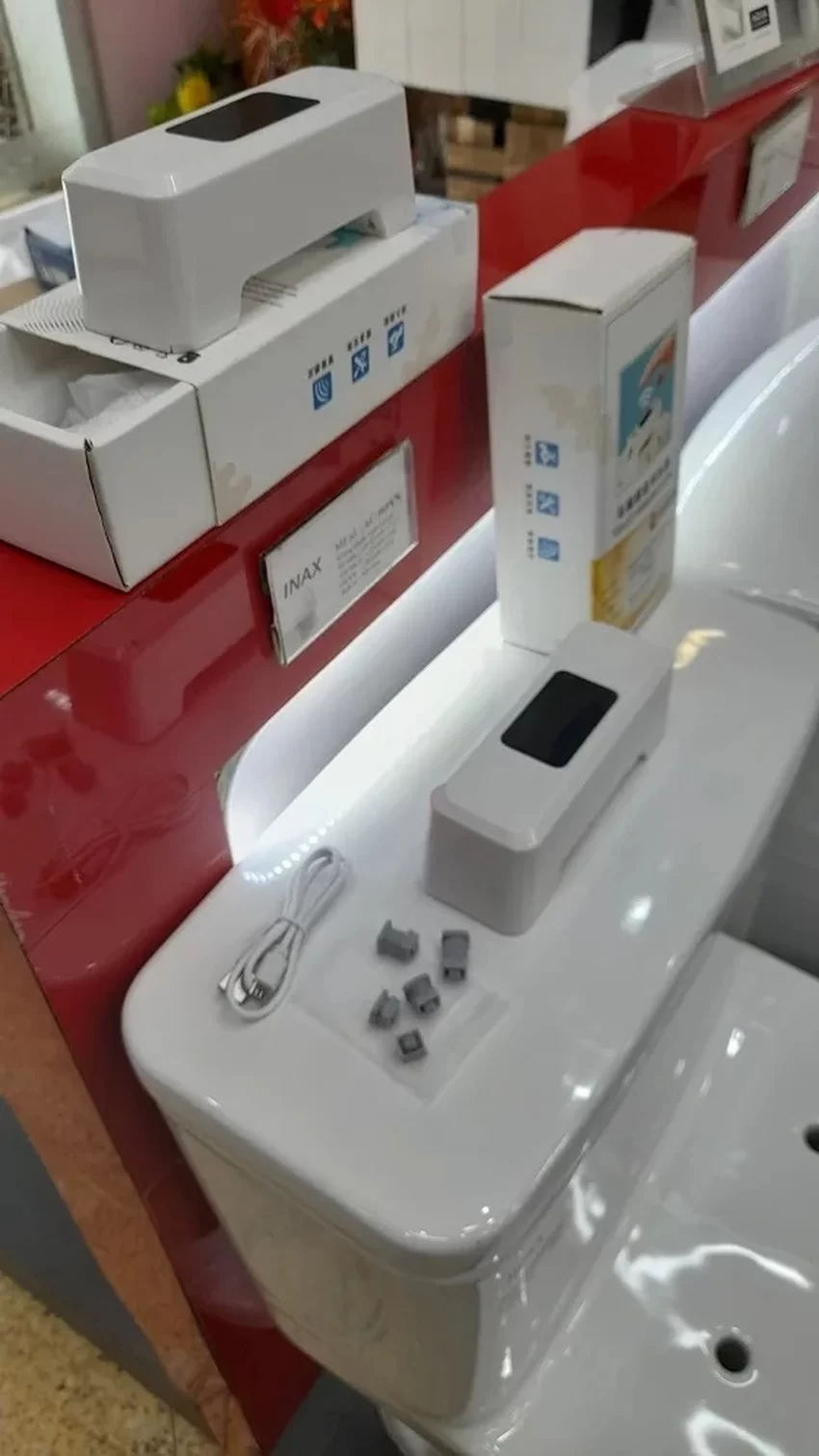 Nút xả bồn cầu cảm ứng hồng ngoại tự động Miken MKX-MT1 (Pin) 8 Nút xả bồn cầu cảm ứng hồng ngoại tự động Miken MKX-MT1 (Pin)
