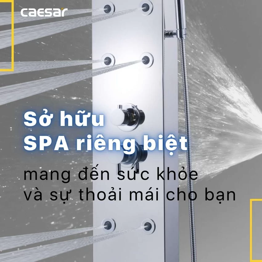 Sen thuyền nóng lạnh Caesar SP132 - SKU SP132 Sen thuyền nóng lạnh Caesar SP132 - Thiết kế sang trọng
