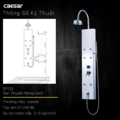 Sen thuyền nóng lạnh Caesar SP132