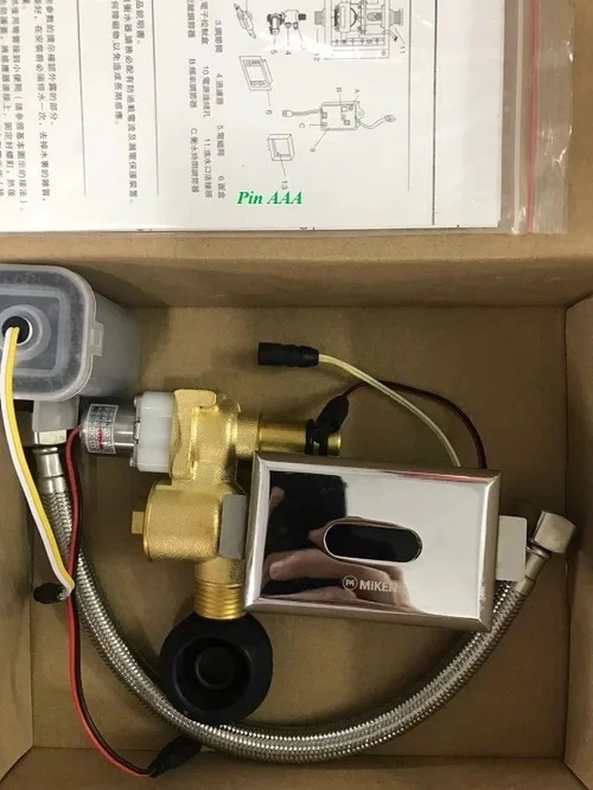 Van tiểu xả cảm ứng Miken MK-UF8V Van tiểu xả cảm ứng Miken MK-UF8V