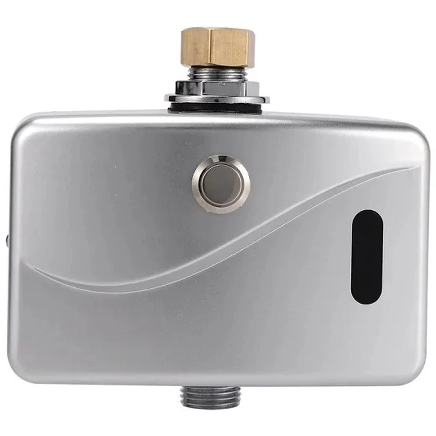 Van xả cảm ứng tiểu nam kết hợp nhấn tay MKV-C4896P - SKU: MKV-C4896P Van xả cảm ứng tiểu nam kết hợp nhấn tay MKV-C4896P
