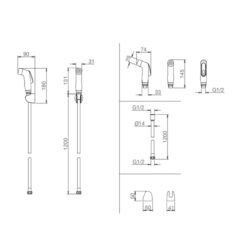 Vòi Xịt Vệ Sinh Viglacera VG826
