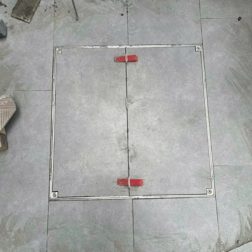 Nắp bể ngầm Inox tay nâng rời có viền hãng Kavar-T2 16 Ứng dụng thực tế Nắp bể ngầm Kavar T2 - SKU: Kavar-T2