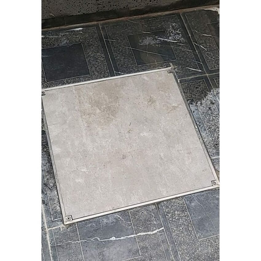 Nắp bể ngầm Inox tay nâng rời có viền hãng Kavar-T2 7 Nắp bể ngầm Inox tay nâng rời có viền hãng Kavar-T2