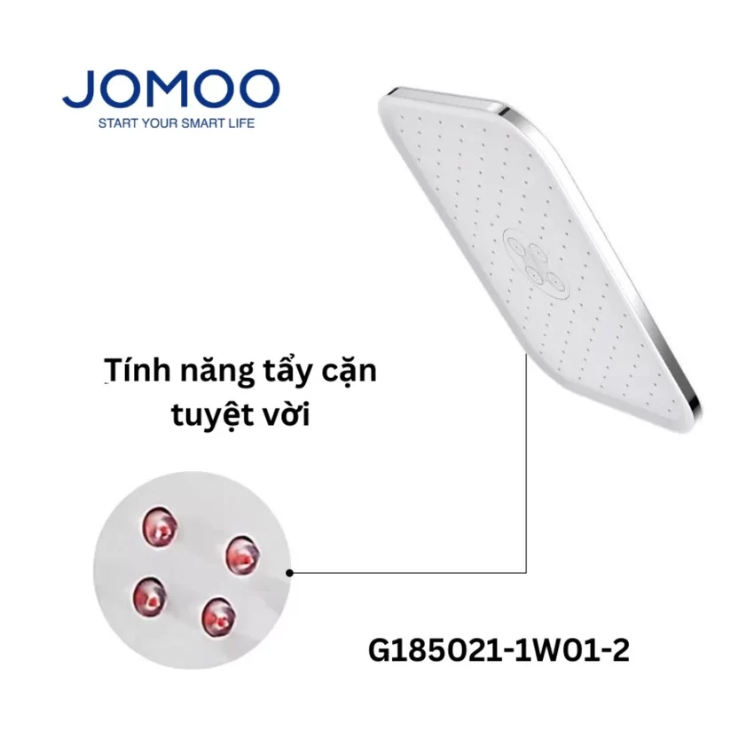 Thiết kế bát sen tắm chữ nhật JOMOO G185021-1W01-I012 Thiết kế bát sen tắm chữ nhật JOMOO G185021-1W01-I012