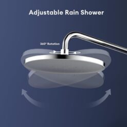 Bát sen tắm dáng tròn JOMOO G184021-1W01-2 13 Bát sen tắm dáng tròn JOMOO G184021-1W01-2