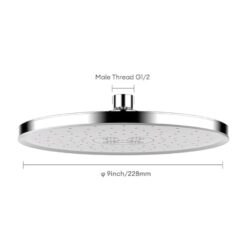 Bát sen tắm dáng tròn JOMOO G184021-1W01-2 19 Bát sen tắm dáng tròn JOMOO G184021-1W01-2