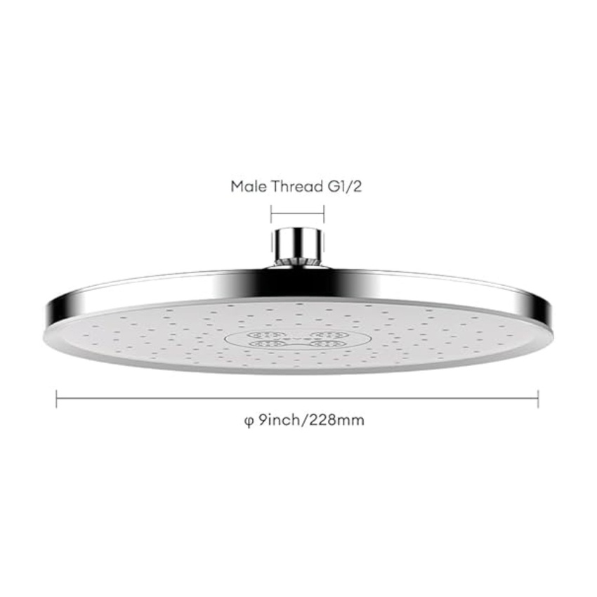Bát sen tắm dáng tròn JOMOO G184021-1W01-2 11 Bát sen tắm dáng tròn JOMOO G184021-1W01-2