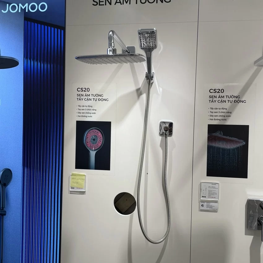 Bộ sen âm tường 2 đường nước có tẩy cặn JOMOO 37309-627 14 Bộ sen âm tường 2 đường nước có tẩy cặn JOMOO 37309-627 - SKU 37309-627/DBC-1