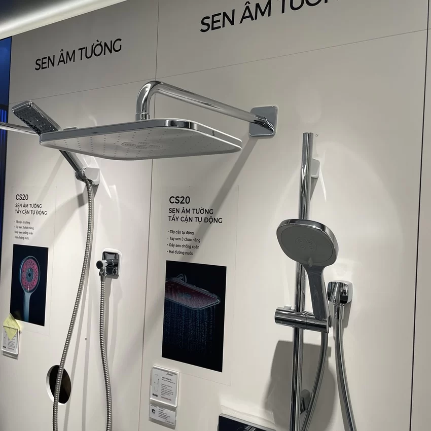 Ứng dụng thực tế của Bộ sen âm tường JOMOO 37311-636 Ứng dụng thực tế của Bộ sen âm tường JOMOO 37311-636
