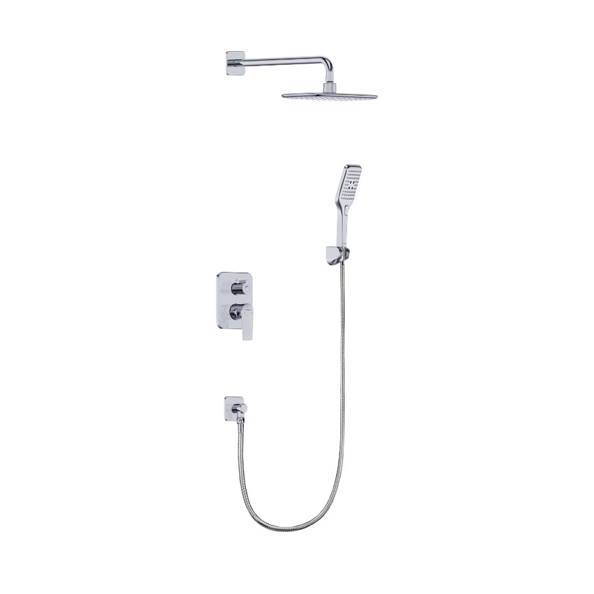 Bộ sen tắm âm tường JOMOO 37316-473/1B-I011 Bộ sen tắm âm tường 2 đường nước JOMOO 37316-473/1B-I011