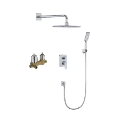 Bộ sen tắm âm tường 2 đường nước JOMOO 37316-473/1B-I011/P37195-000/1B-1
