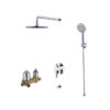 Bộ sen tắm âm tường 2 đường nước JOMOO P37268-122/1B-1/P37195-000/1B-1