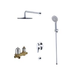 Bộ sen tắm âm tường 2 đường nước JOMOO P37268-122/1B-1/P37195-000/1B-1