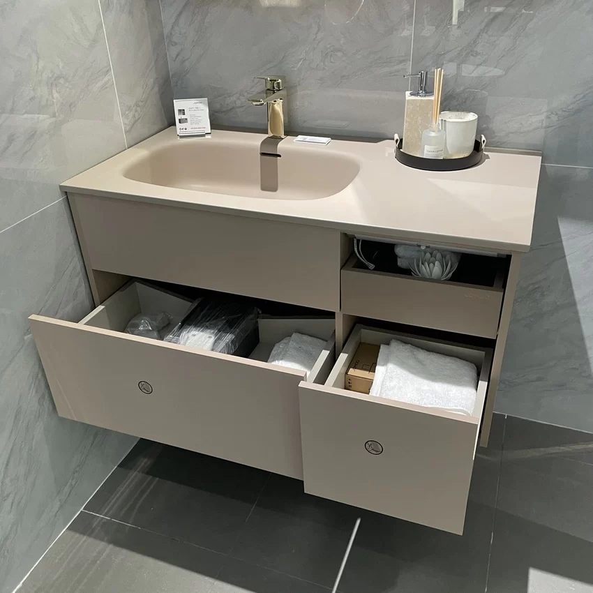 Bộ tủ chậu & tủ gương size 100cm JOMOO A2471-16BL-1 6 Bộ tủ chậu & tủ gương size 100cm JOMOO A2471-16BL-1