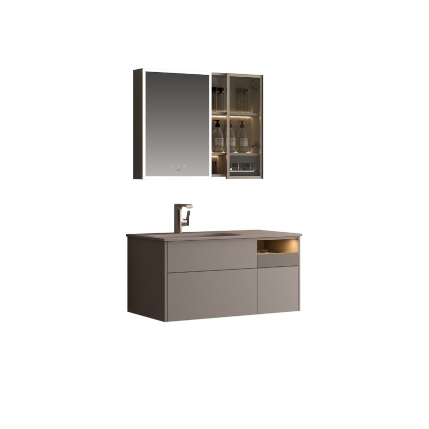 Bộ tủ chậu & tủ gương size 100cm JOMOO A2471-16BL-1 10 Bộ tủ chậu & tủ gương size 100cm JOMOO A2471-16BL-1