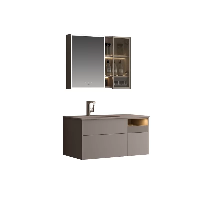 Bộ tủ chậu & tủ gương size 100cm JOMOO A2471-16BL-1 10 Bộ tủ chậu & tủ gương size 100cm JOMOO A2471-16BL-1