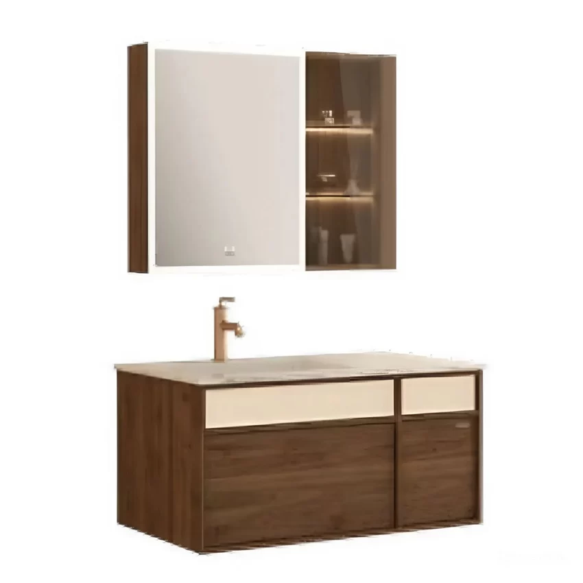 Bộ tủ chậu & tủ gương size 100cm JOMOO A2502-16CE-1 Bộ tủ chậu & tủ gương size 100cm JOMOO A2502-16CE-1
