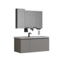 Bộ tủ chậu & tủ gương size 120cm JOMOO A3112-18BE-1