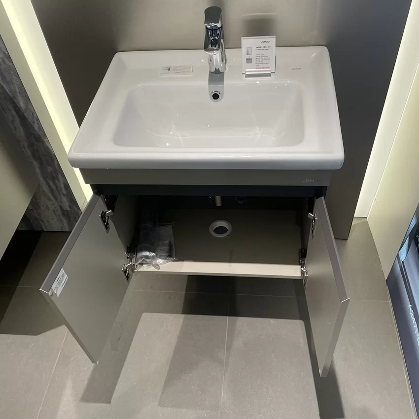 Bộ tủ chậu & tủ gương size 60cm JOMOO XA2021-127H-I011 Bộ tủ chậu & tủ gương size 60cm JOMOO XA2021-127H-I011