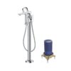 Bộ vòi bồn tắm đặt sàn JOMOO P38008-684/1B-1/P37315-000/00-1