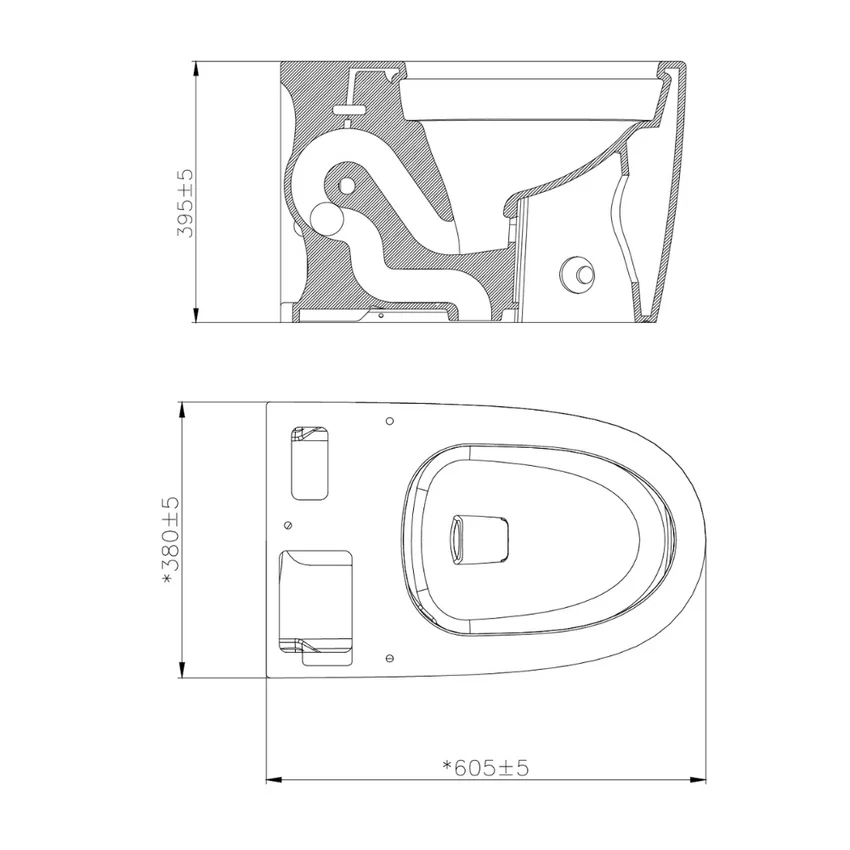 Bồn cầu bán thông minh JOMOO J11022-1/31K-I011 10 Bồn cầu bán thông minh JOMOO J11022-1/31K-I011