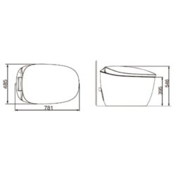 Bồn cầu thông minh JOMOO ZD9830-S2-CJM000 19 Bồn cầu thông minh JOMOO ZD9830-S2-CJM000