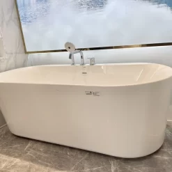 Bồn tắm đặt sàn 1m7 JOMOO YC01217-1A01-1 (gồm bộ vòi)