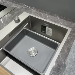 Chậu rửa chén 1 hộc 78x48cm hydro nano kháng nước JOMOO 06293-BZ-1