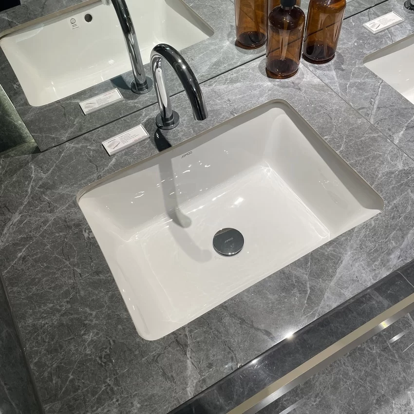 Chậu rửa mặt lavabo JOMOO SKU 12683-1/01K-I011 Chậu rửa mặt lavabo âm bàn JOMOO 12683-1/01K-I011