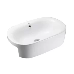 Chậu rửa mặt lavabo bán âm bàn JOMOO 12707-1/01Z-I011