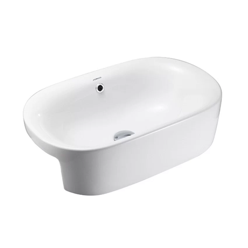 Chậu rửa mặt lavabo bán âm bàn JOMOO 12707-1/01Z-I011 Chậu rửa mặt JOMOO 12707-1/01Z-I011