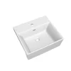 Chậu rửa mặt lavabo bán âm bàn JOMOO P12664-1/11Z-1 1 Chậu rửa mặt lavabo bán âm bàn JOMOO P12664-1/11Z-1