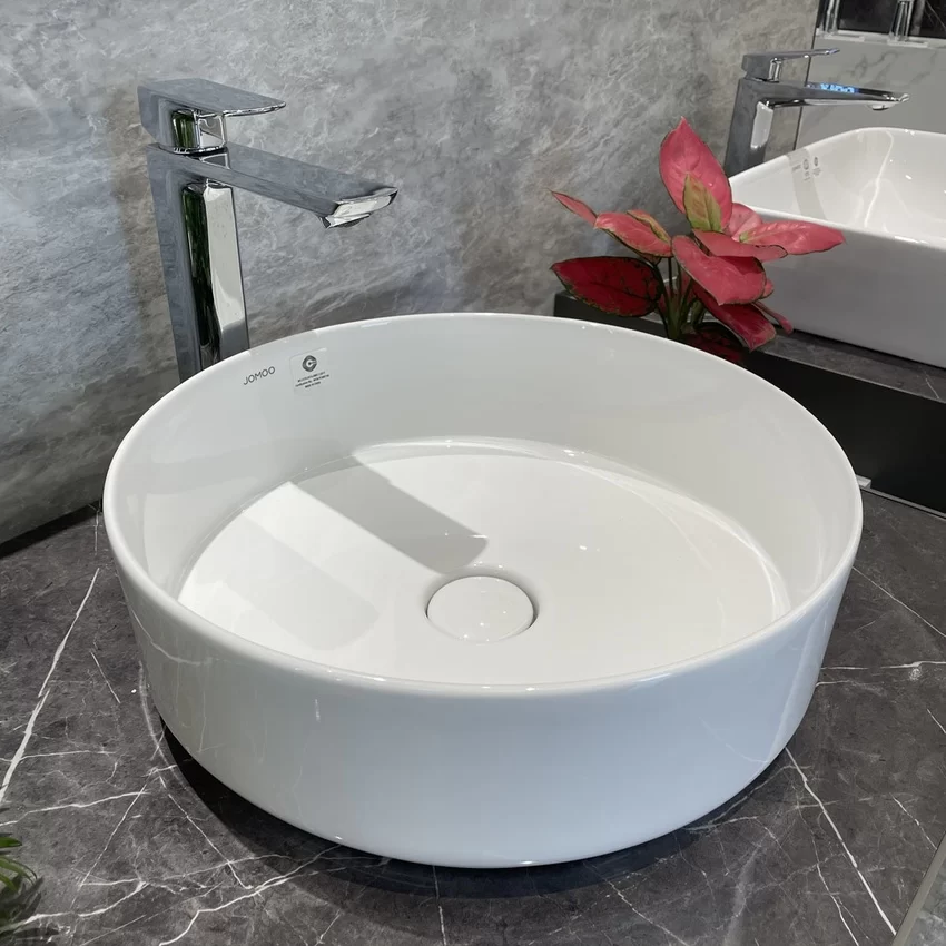 Thiết kế hiện đại của Chậu rửa mặt lavabo JOMOO Thiết kế Chậu rửa mặt lavabo JOMOO 12661-1/01K-I011