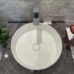 Chậu rửa mặt lavabo đặt bàn JOMOO 12661-1/01K-I011 12 Chậu rửa mặt lavabo đặt bàn JOMOO 12661-1/01K-I011