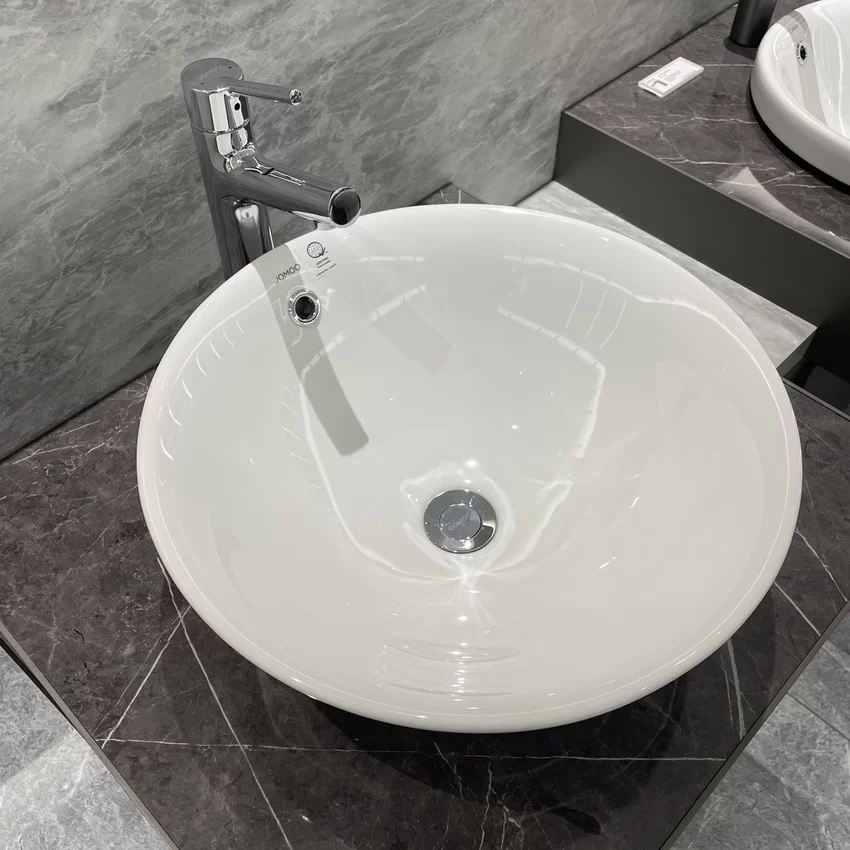 Chậu rửa mặt lavabo đặt bàn JOMOO 12703-1/01P-I011 8 Chậu rửa mặt lavabo đặt bàn JOMOO 12703-1/01P-I011