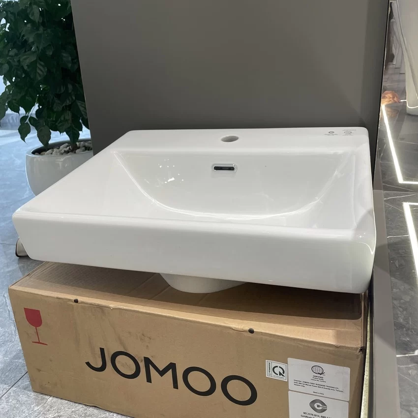 Chậu rửa mặt JOMOO 12725-1/11K-I011 thiết kế hiện đại Chậu rửa mặt JOMOO 12725-1/11K-I011 thiết kế hiện đại