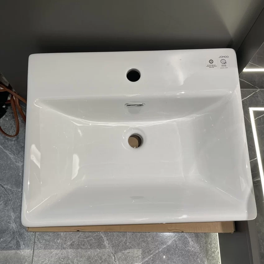 Chậu rửa mặt lavabo đặt bàn JOMOO 12725-1/11K-I011 8 Chậu rửa mặt lavabo đặt bàn JOMOO 12725-1/11K-I011