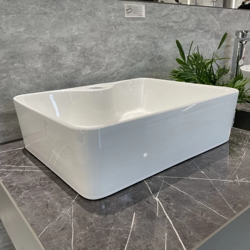 Chậu rửa mặt lavabo đặt bàn JOMOO 12812-1/11P-I011 Chậu rửa mặt lavabo đặt bàn JOMOO 12812-1/11P-I011