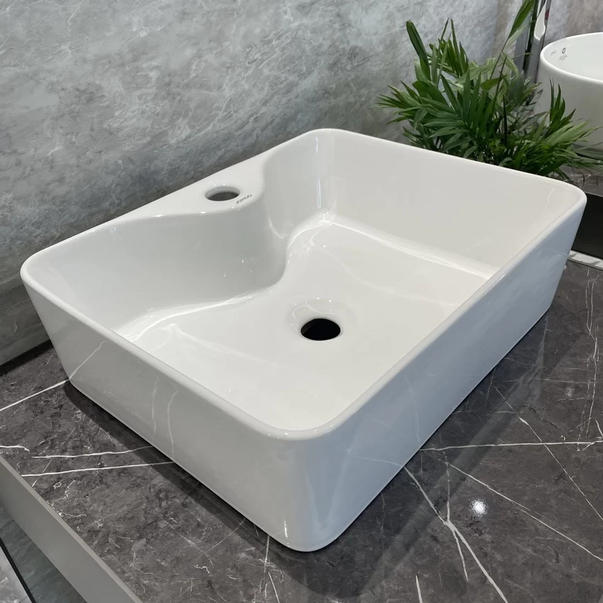 Chậu rửa mặt lavabo đặt bàn JOMOO 12812-1/11P-I011 8 Chậu rửa mặt lavabo đặt bàn JOMOO 12812-1/11P-I011