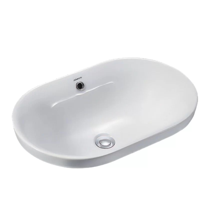 Chậu rửa mặt lavabo dương vành JOMOO 12138-1/01Z-I011 8 Chậu rửa mặt lavabo dương vành JOMOO 12138-1/01Z-I011