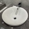 Chậu rửa mặt lavabo dương vành JOMOO 12681-1/01Z-I011 2 Chậu rửa mặt lavabo dương vành JOMOO 12681-1/01Z-I011